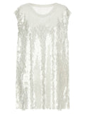 Norma Kamali White Polyamide Tank Tops
