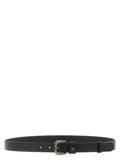Valentino Garavani Black Calfskin Regular Belt