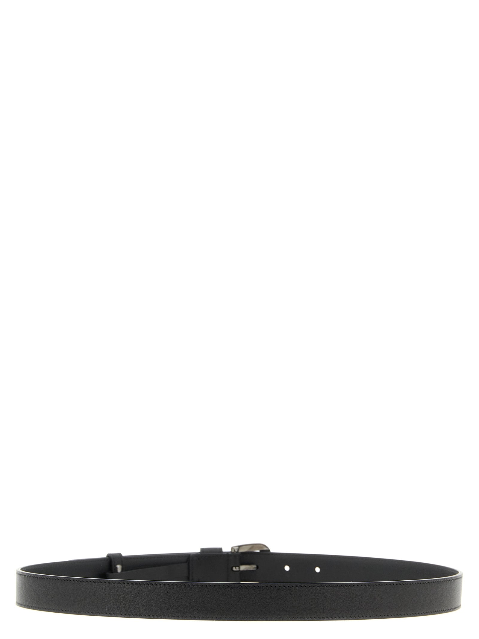 Valentino Garavani Black Calfskin Regular Belt