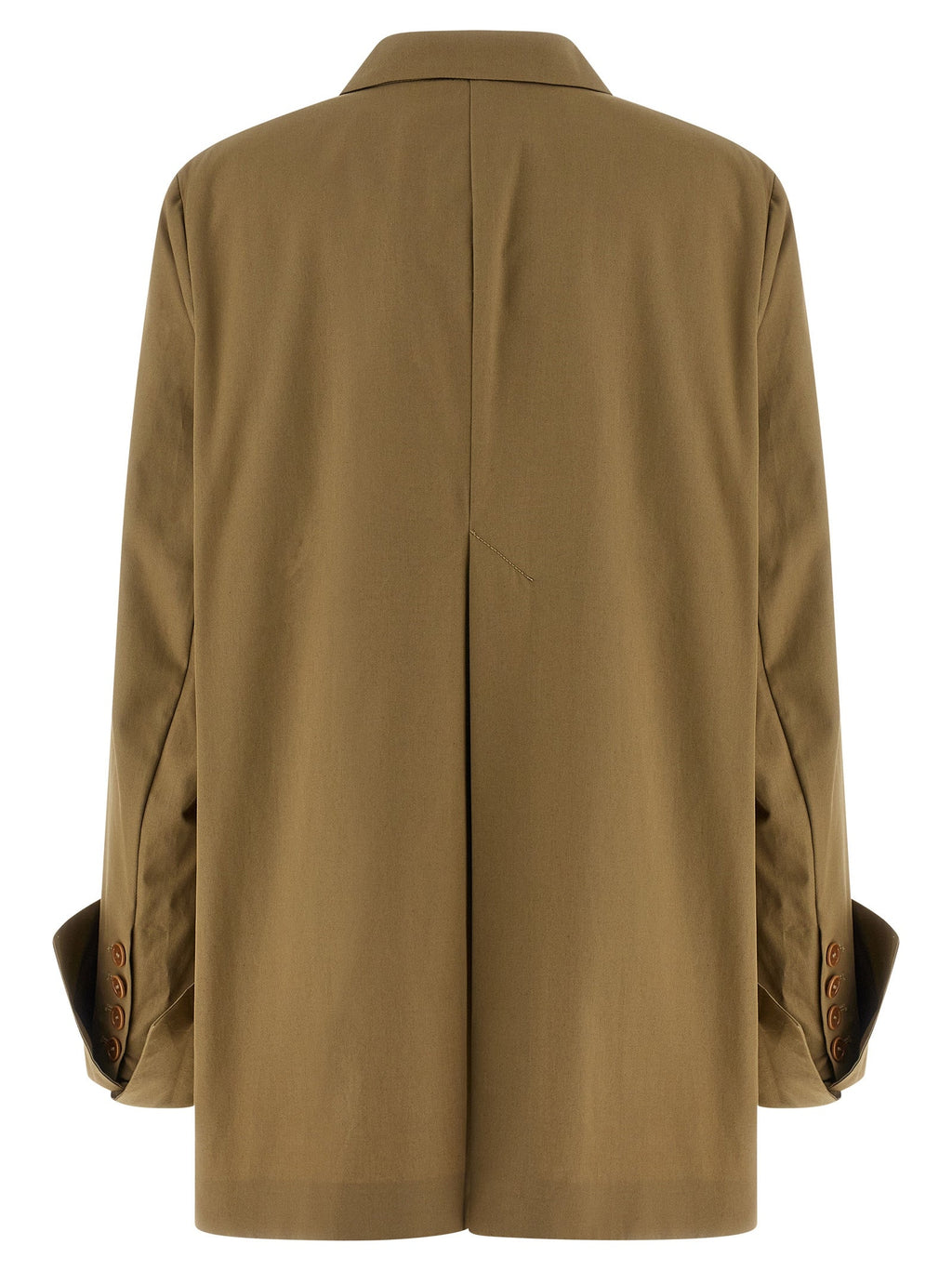MAISON JEJIA Beige Cotton Blazer