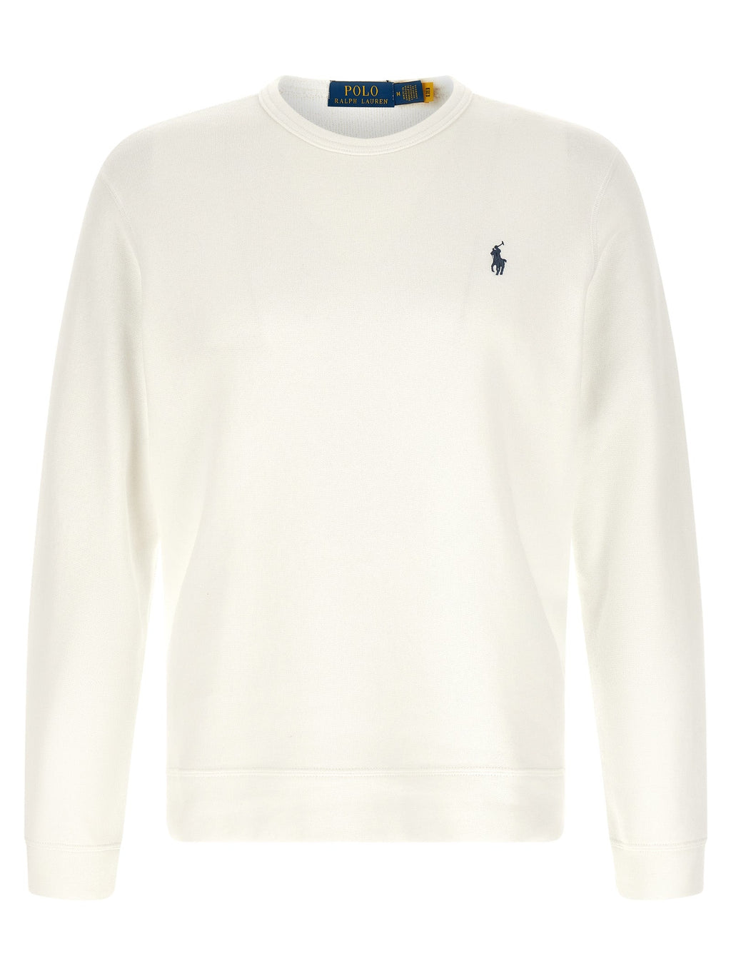Polo Ralph Lauren White Cotton Sweatshirt