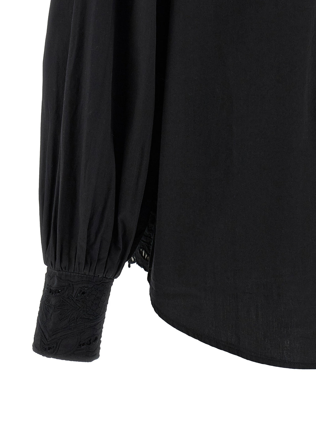 FARM RIO Black Cotton Blouse