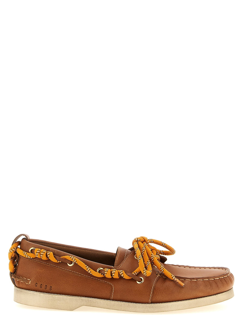 Golden Goose Brown Cowhide Slip-On Loafers