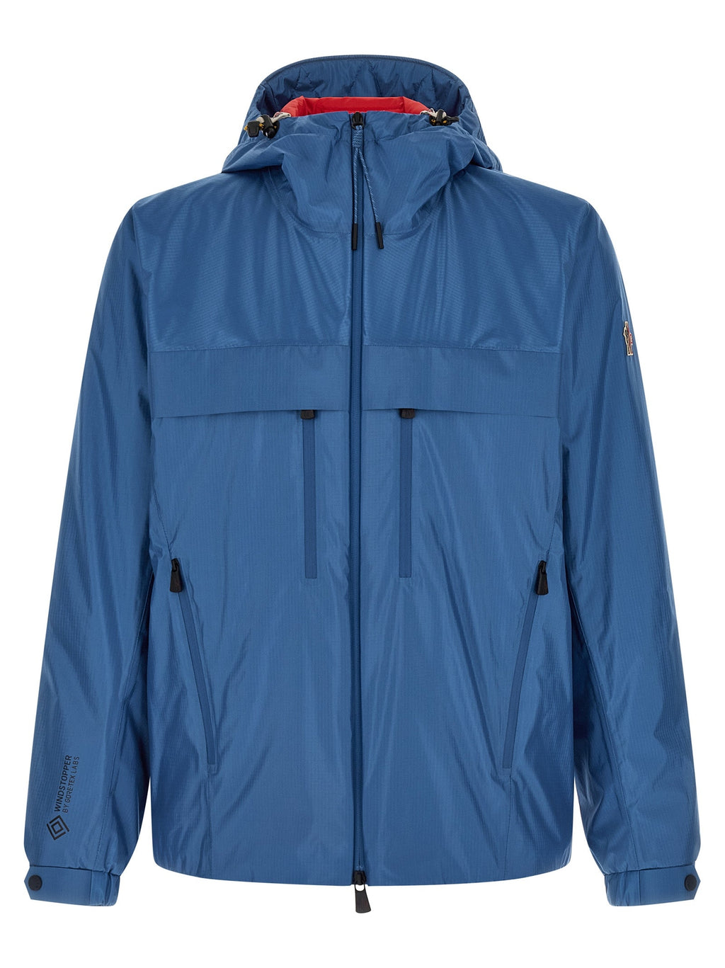 Moncler Grenoble Blue Polyamide Shell Jacket