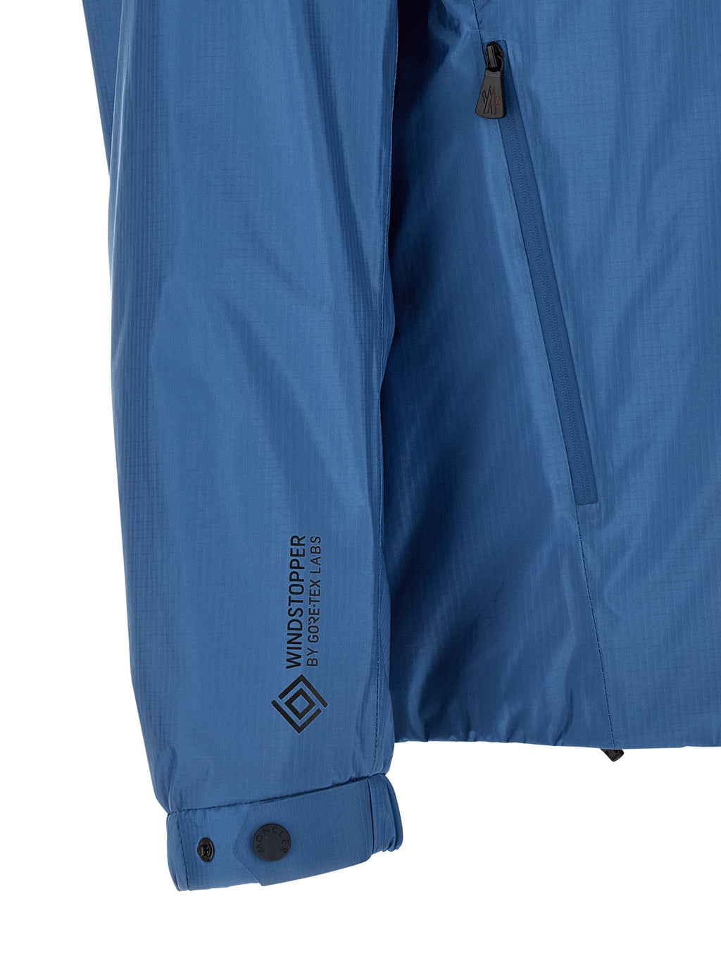 Moncler Grenoble Blue Polyamide Shell Jacket