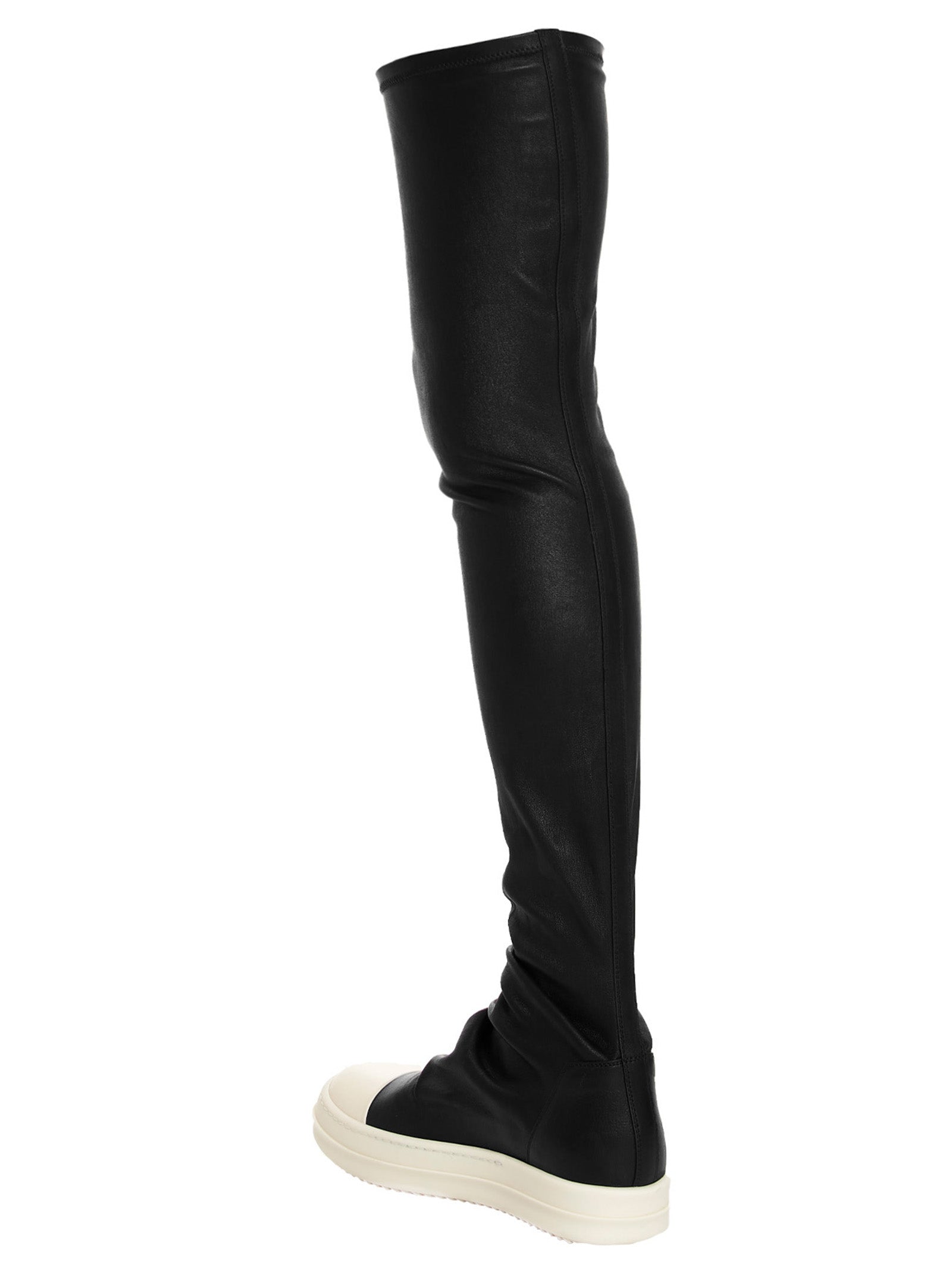 Rick Owens Bicolor Cotton Over The Knee