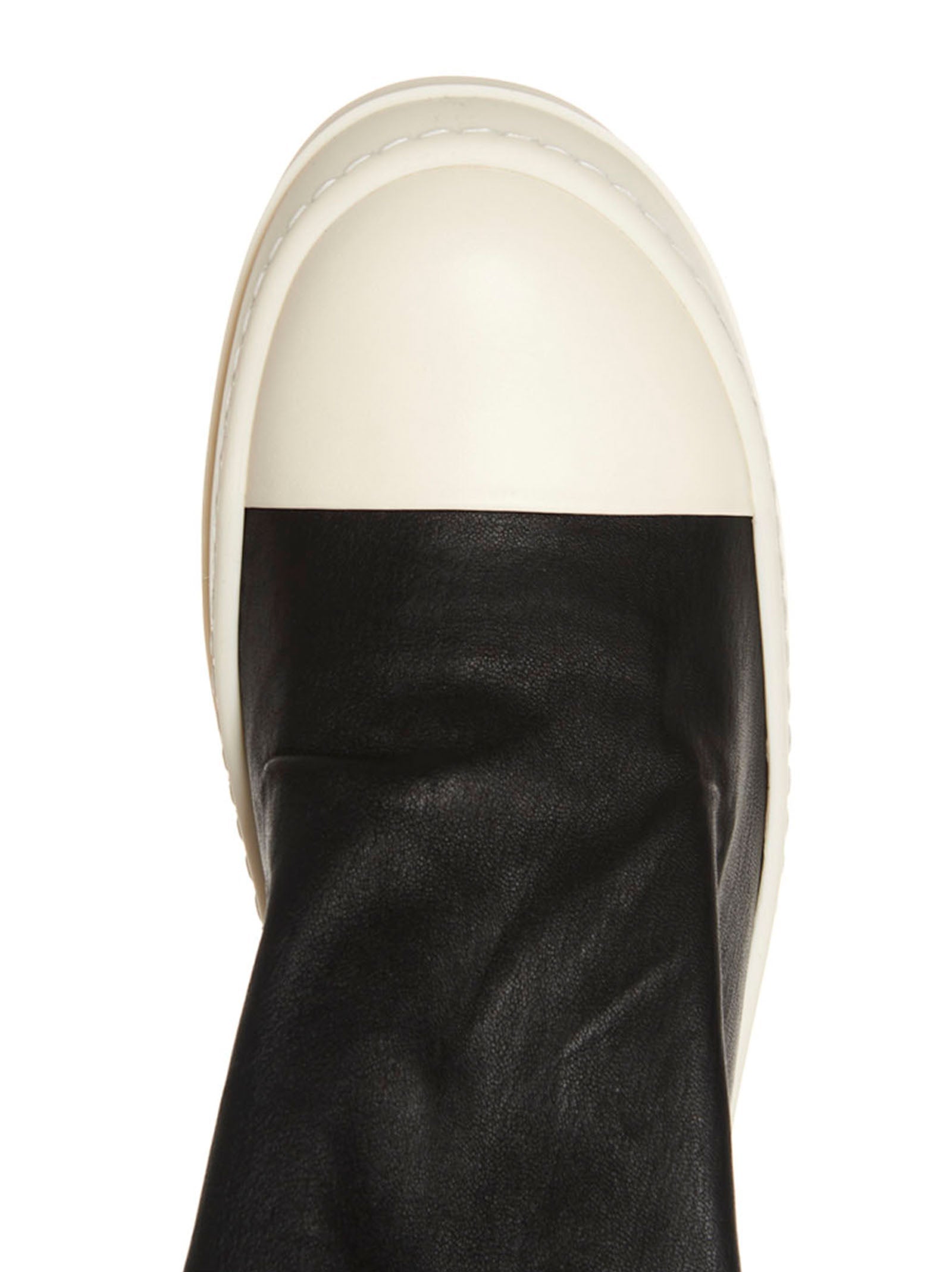 Rick Owens Bicolor Cotton Over The Knee