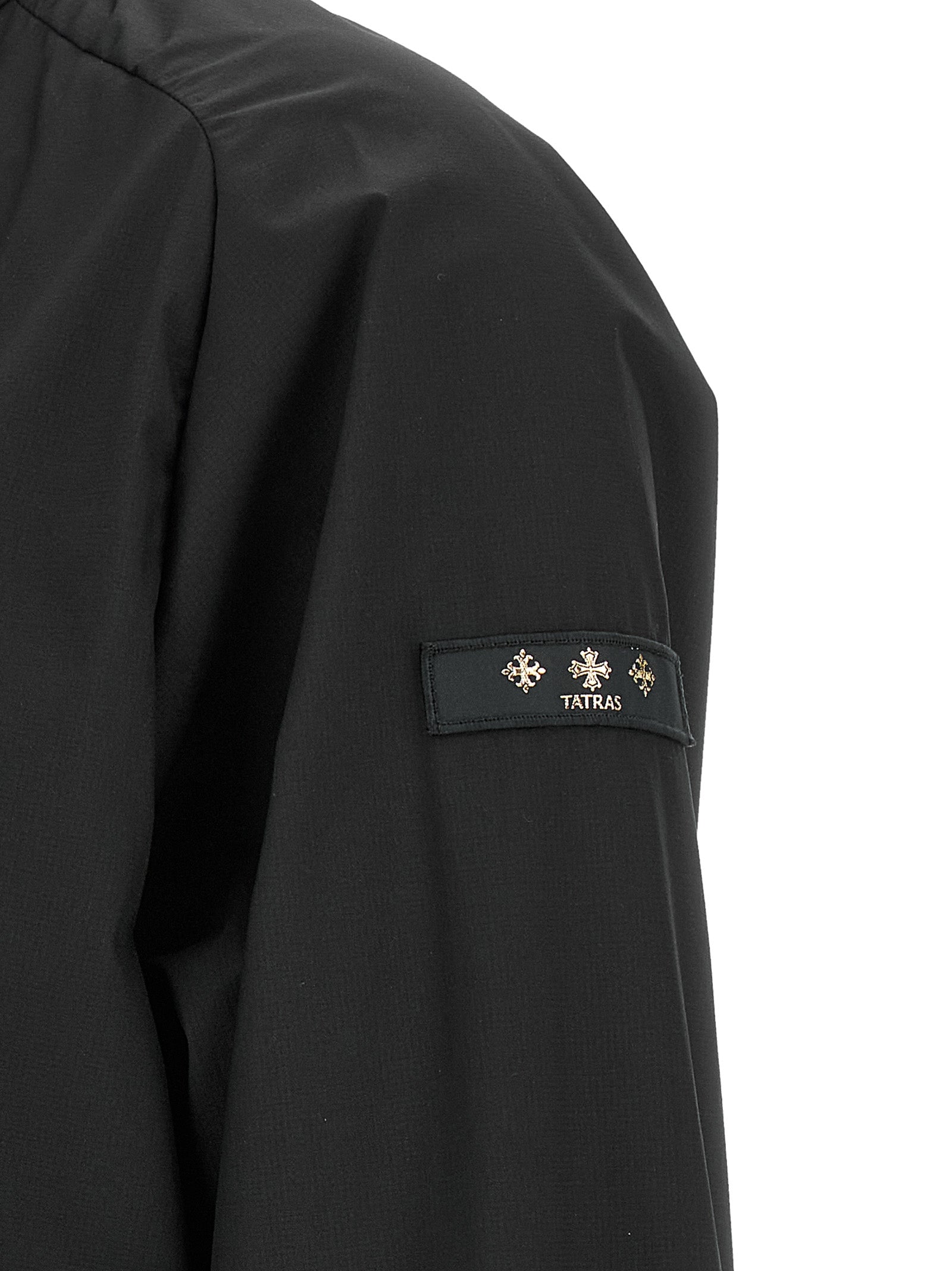 Tatras Black Nylon Shell Jacket