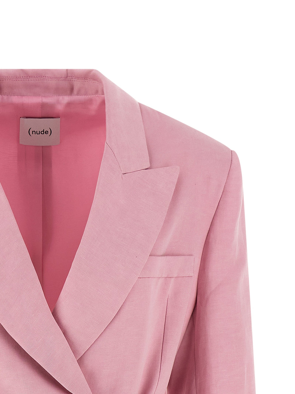 NUDE Multicolor Linen Blazer