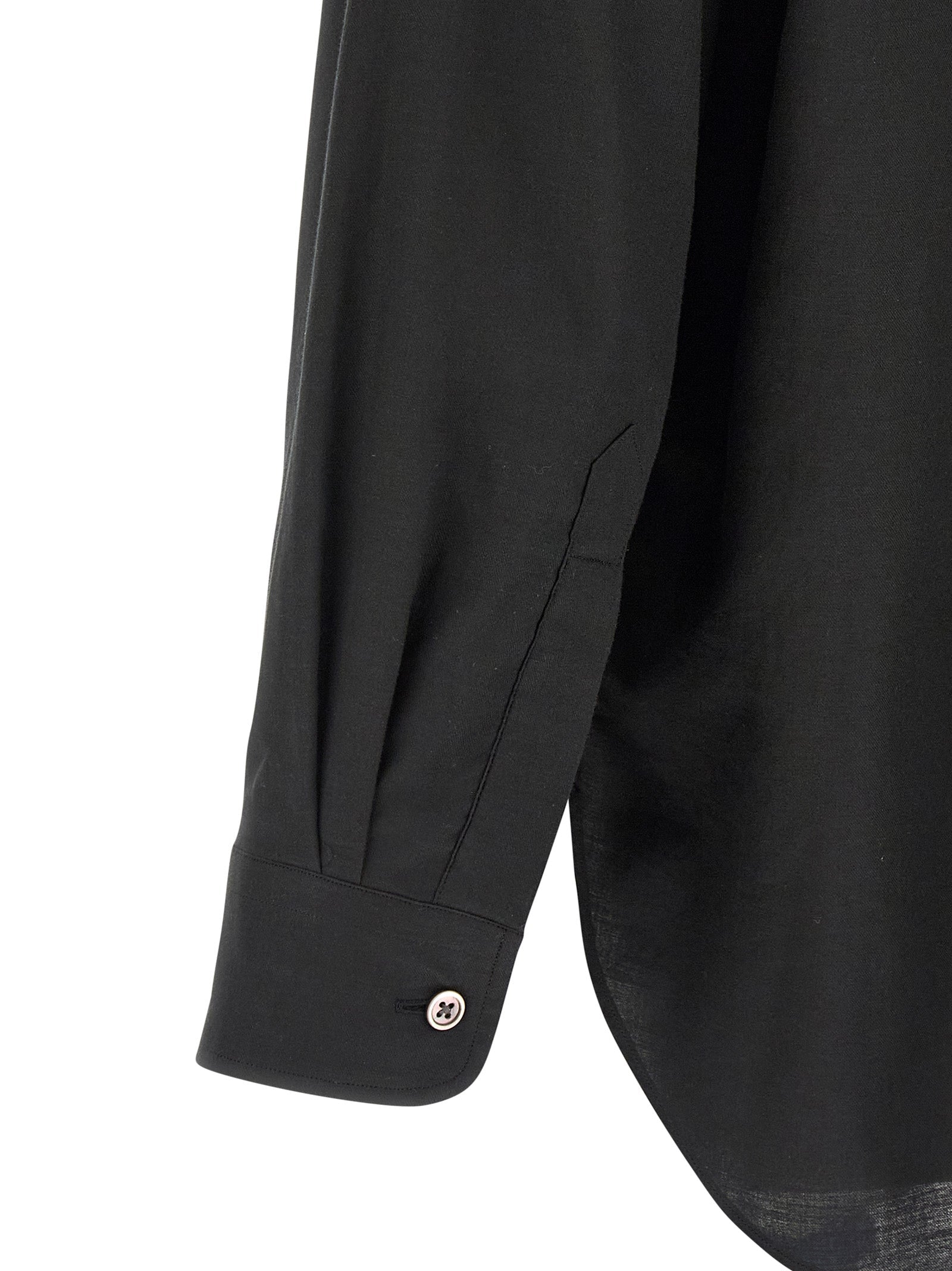SSSTEIN Black Cotton Blouse