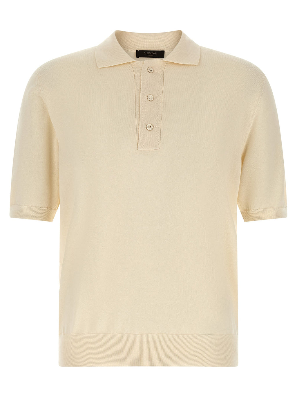 ZANONE Beige Cotton Polo Shirt ZANONE