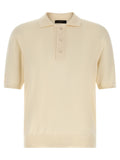 ZANONE Beige Cotton Polo Shirt ZANONE