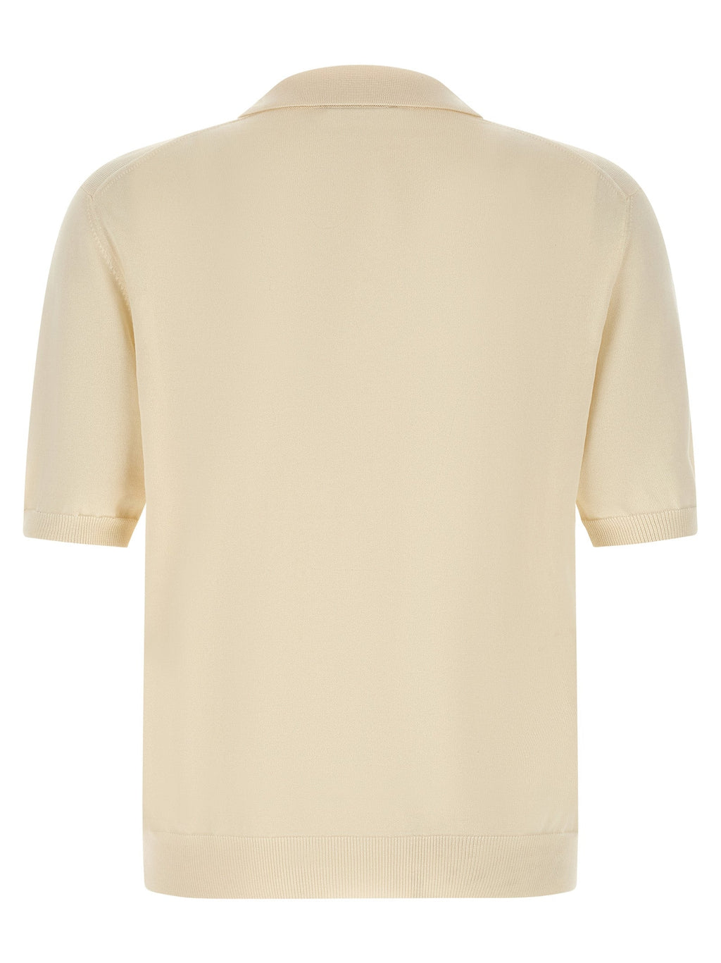 ZANONE Beige Cotton Polo Shirt ZANONE