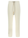 Moncler Grenoble White Polyester Joggers (Workout Pants)