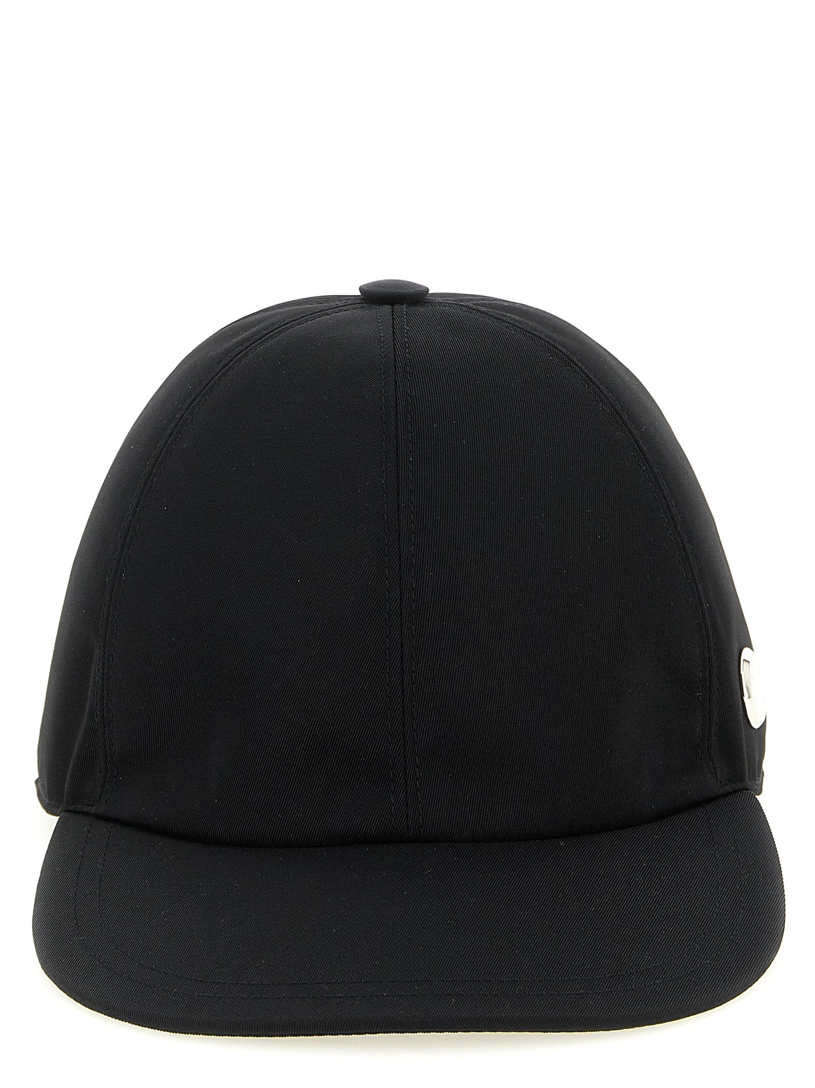 Stella McCartney Black Cotton Cap (Baseball Hat)