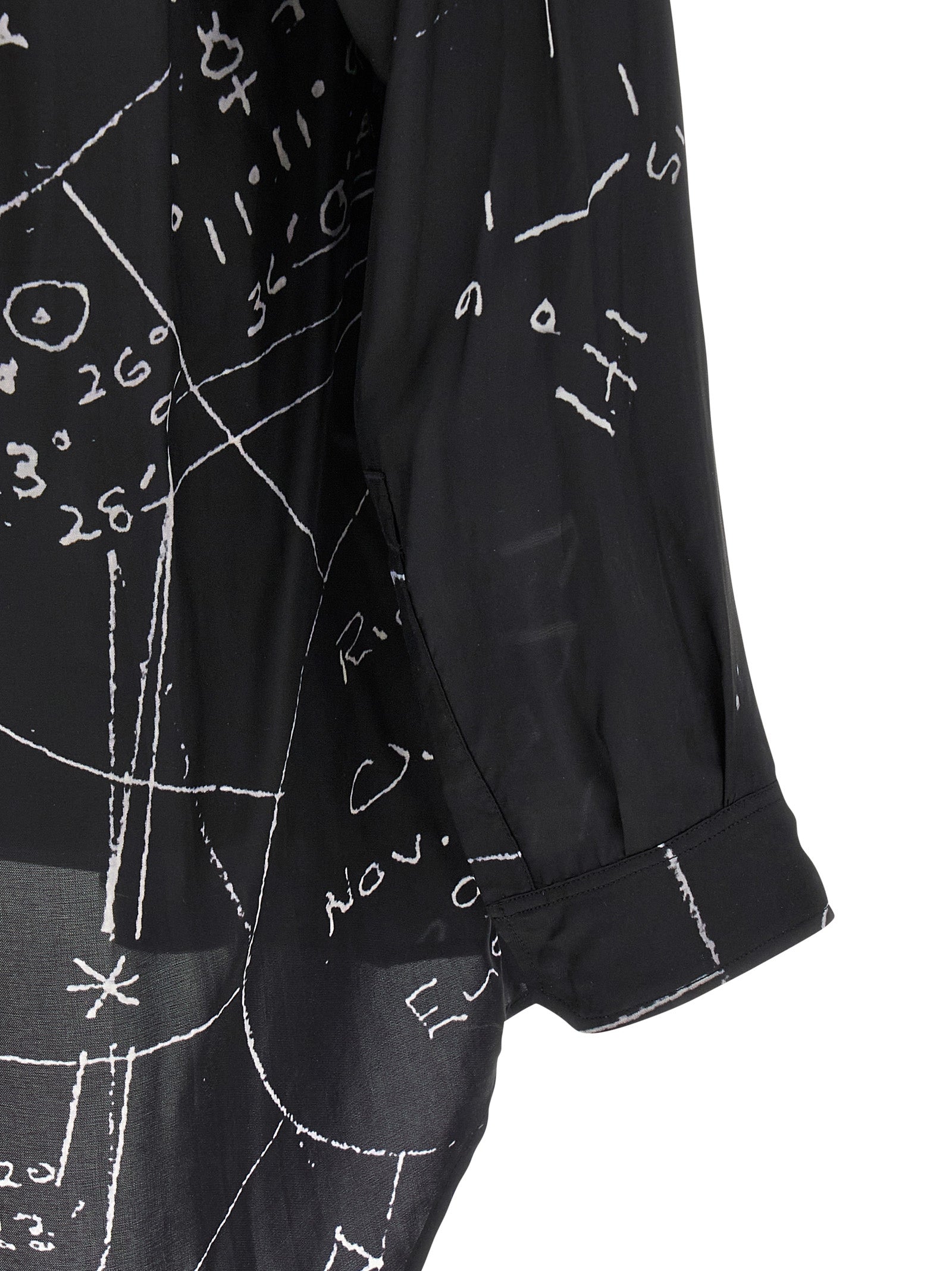 Rick Owens Black Viscose Blouse