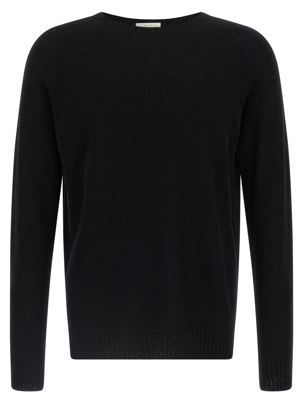 MA'RY'YA Black Cotton Cardigan