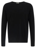 MA'RY'YA Black Cotton Cardigan