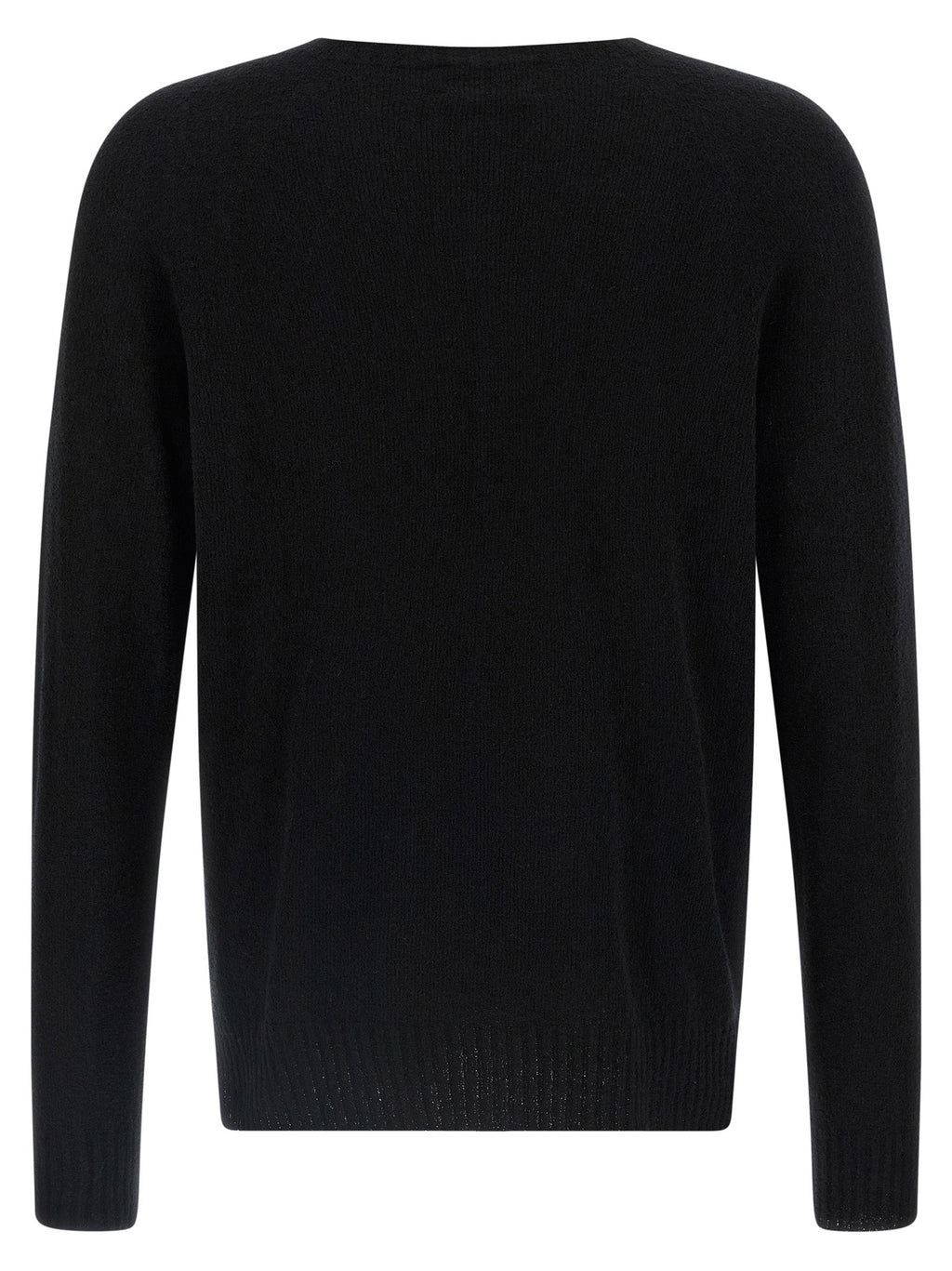MA'RY'YA Black Cotton Cardigan