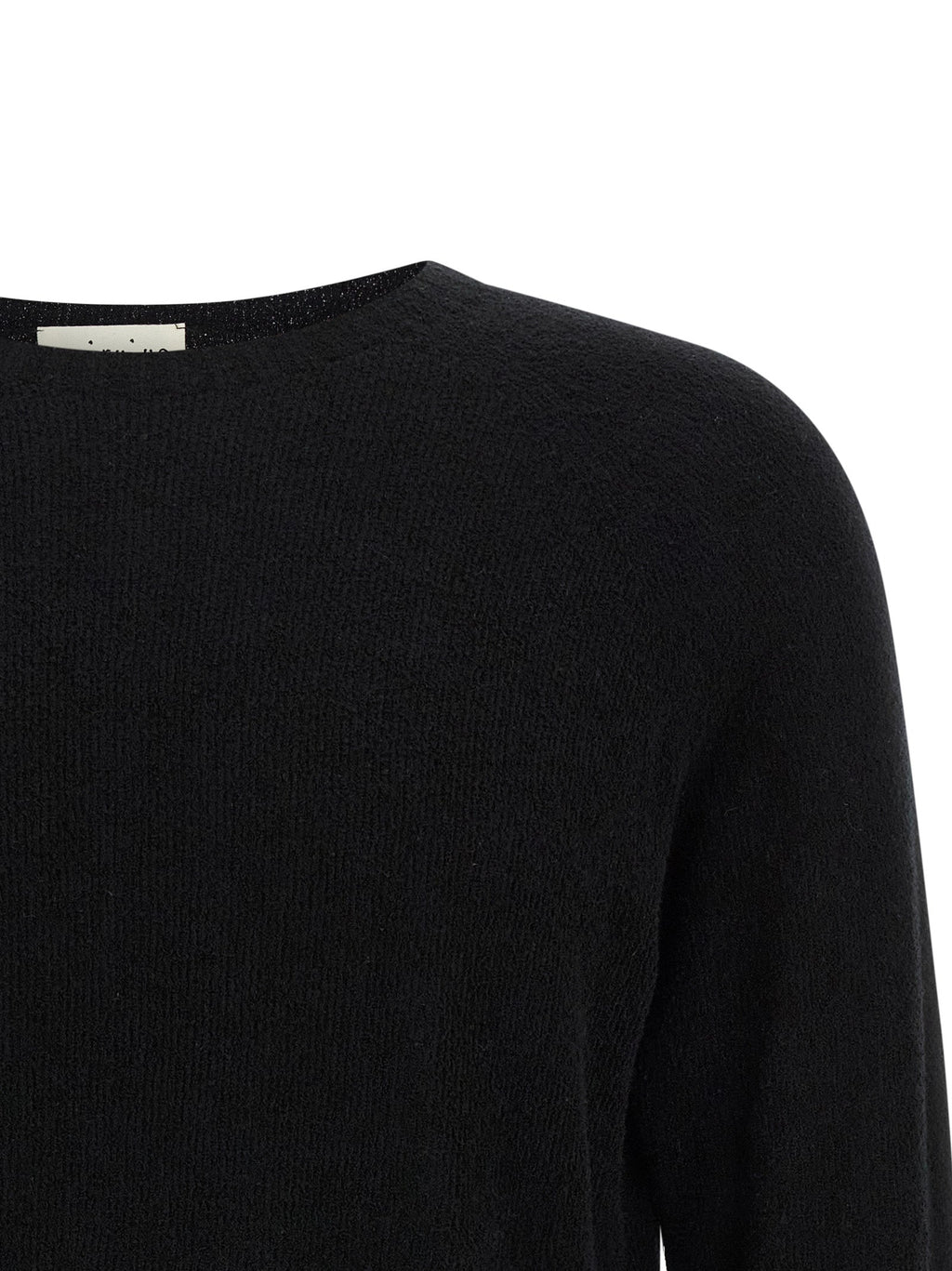 MA'RY'YA Black Cotton Cardigan