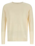MA'RY'YA Beige Cotton Cardigan