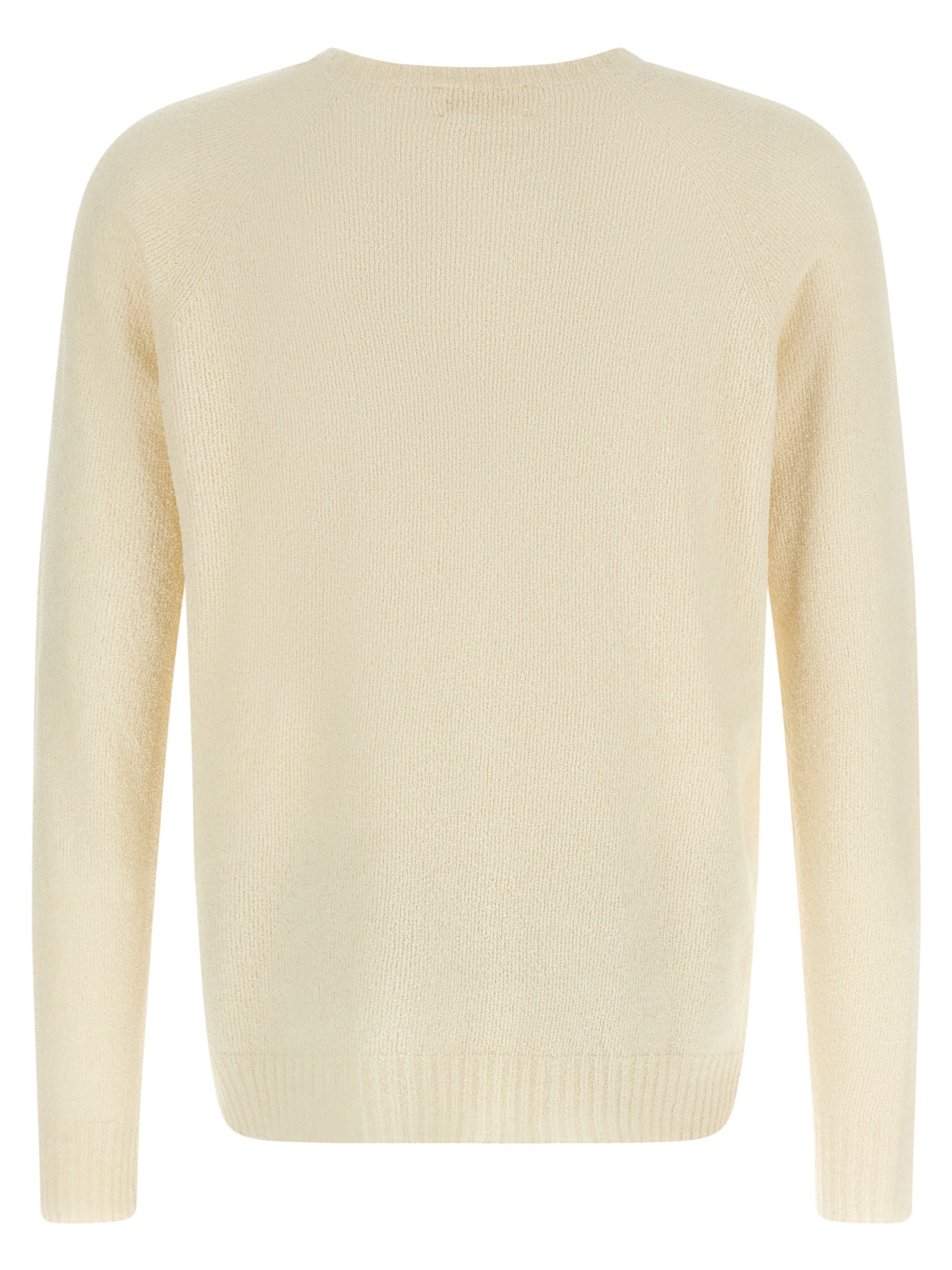 MA'RY'YA Beige Cotton Cardigan