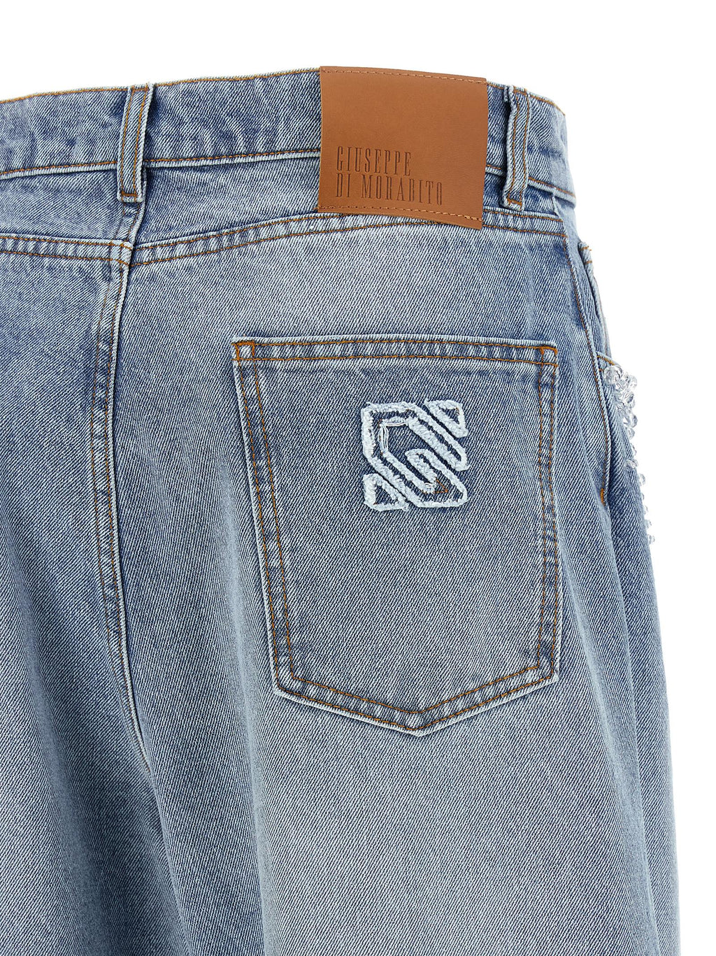 Giuseppe Di Morabito Blue Cotton Jeans Denim