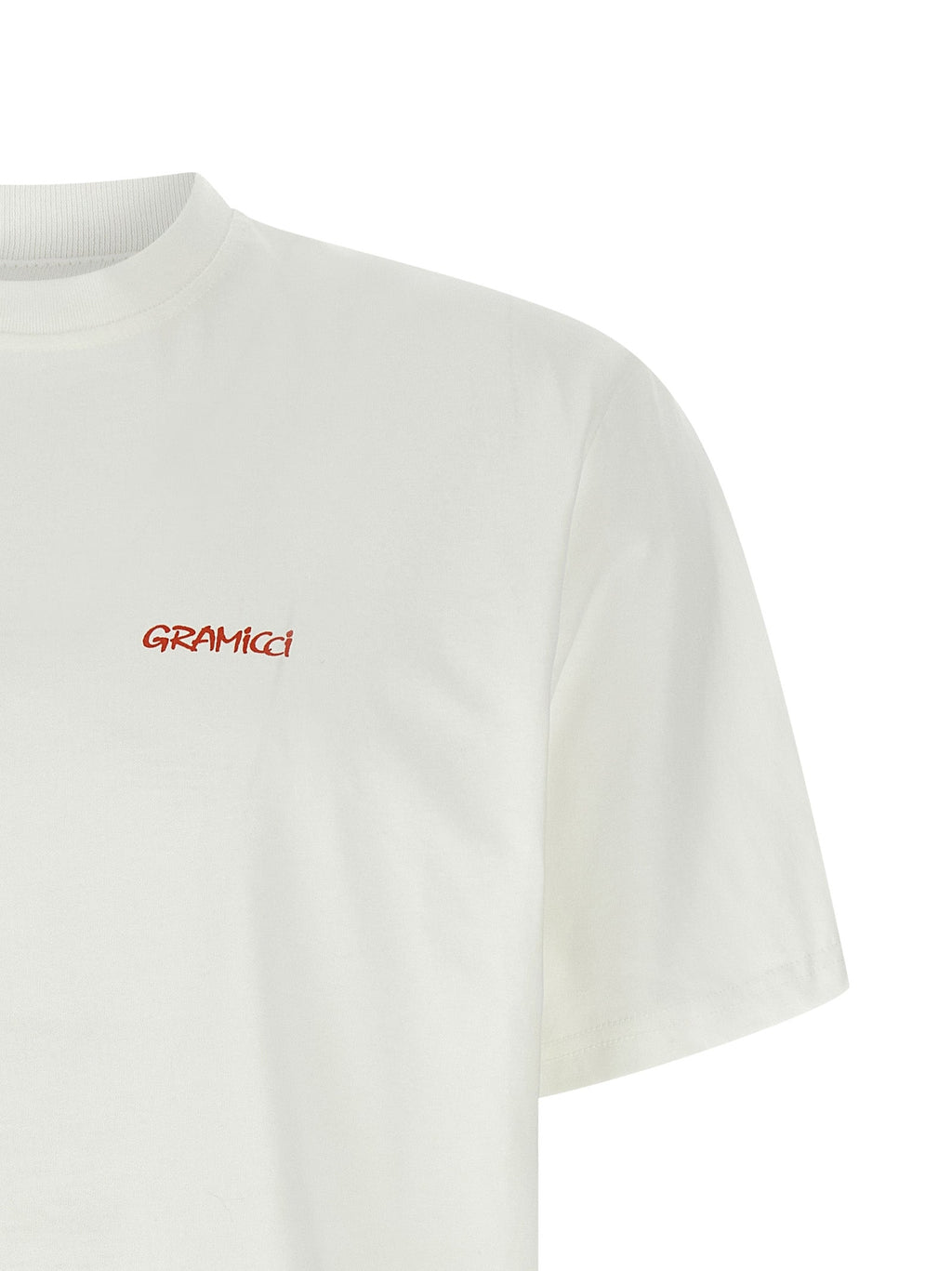 Gramicci White Cotton T-Shirt