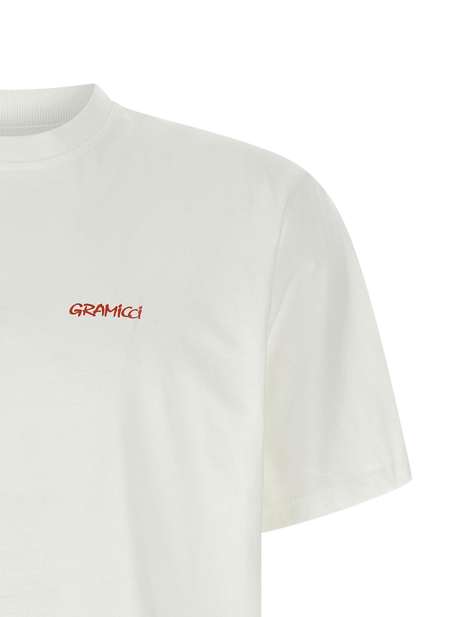 Gramicci White Cotton T-Shirt