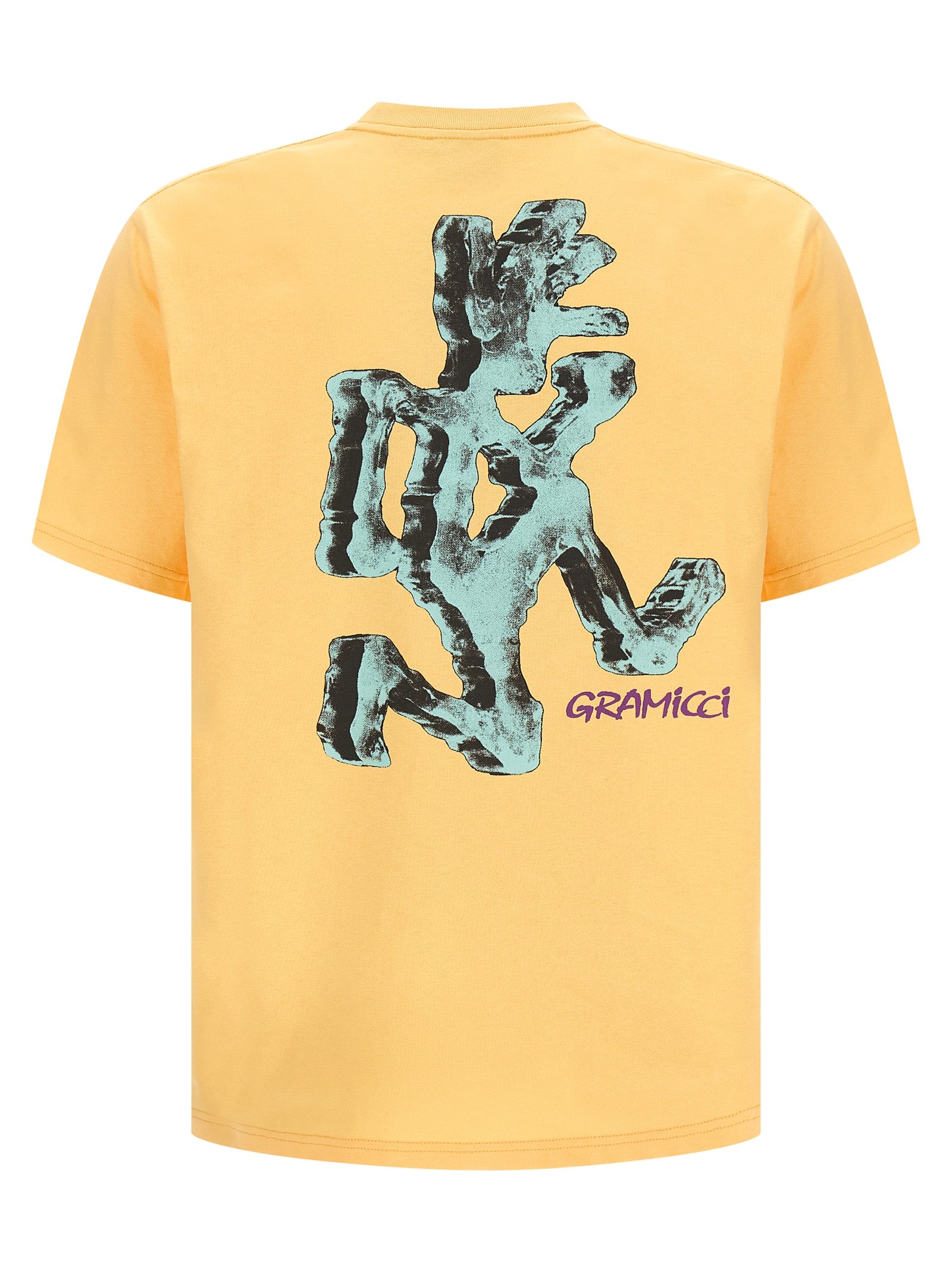 Gramicci Orange Cotton T-Shirt