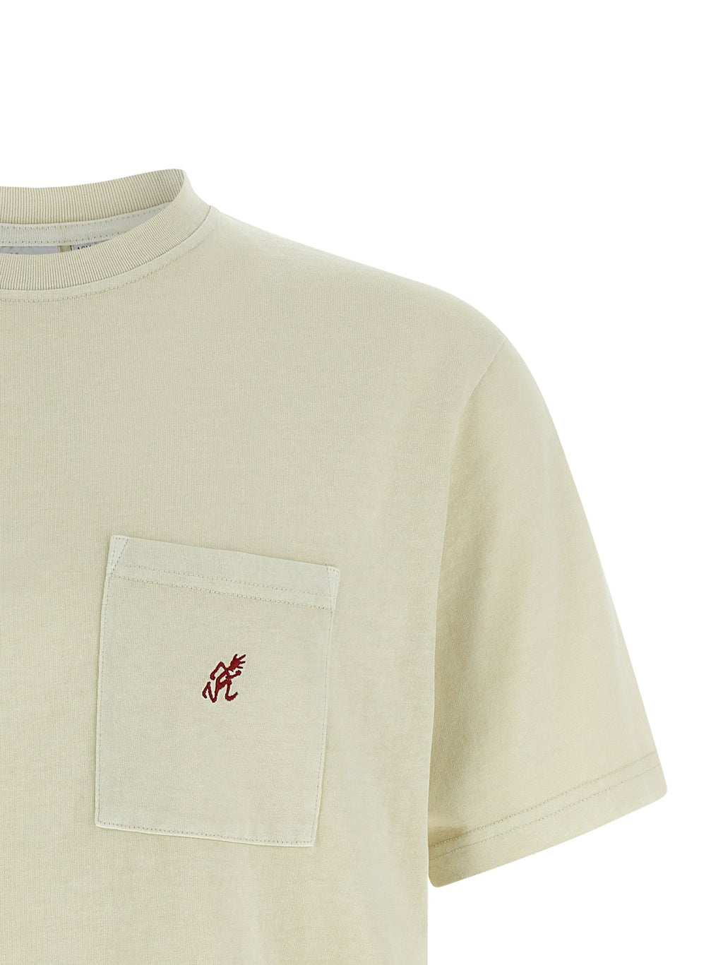 Gramicci Beige Cotton T-Shirt