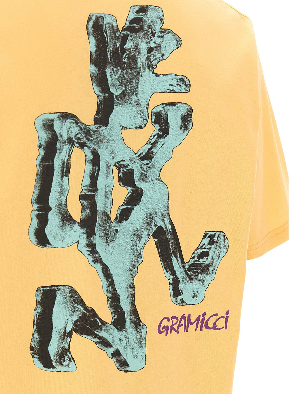 Gramicci Orange Cotton T-Shirt