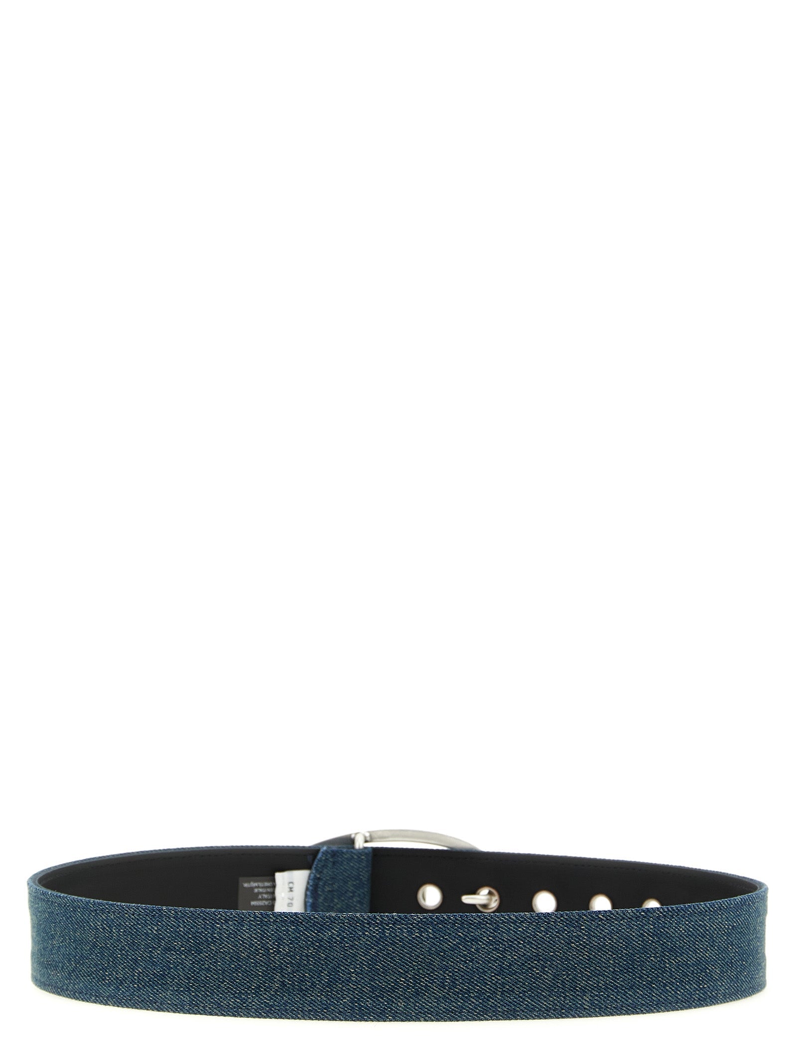 Diesel Blue Cotton Regular Belt