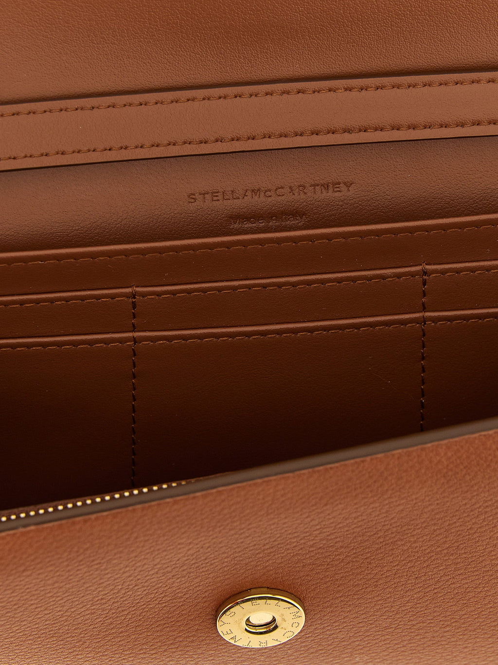 Stella McCartney Brown Polyamide Cardholder