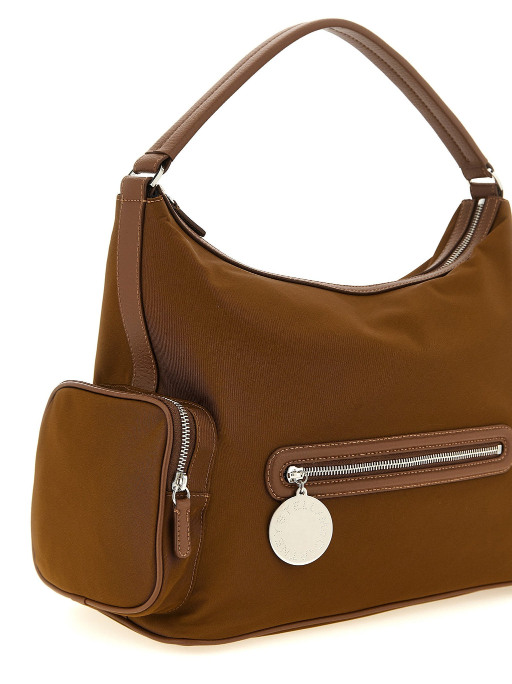 Stella McCartney Brown Polyamide Shoulder Bag