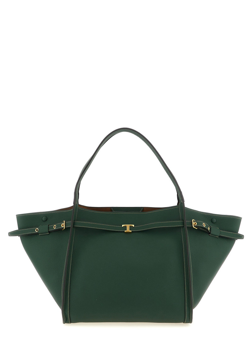 Tod's Bicolor Calfskin Tote Bag