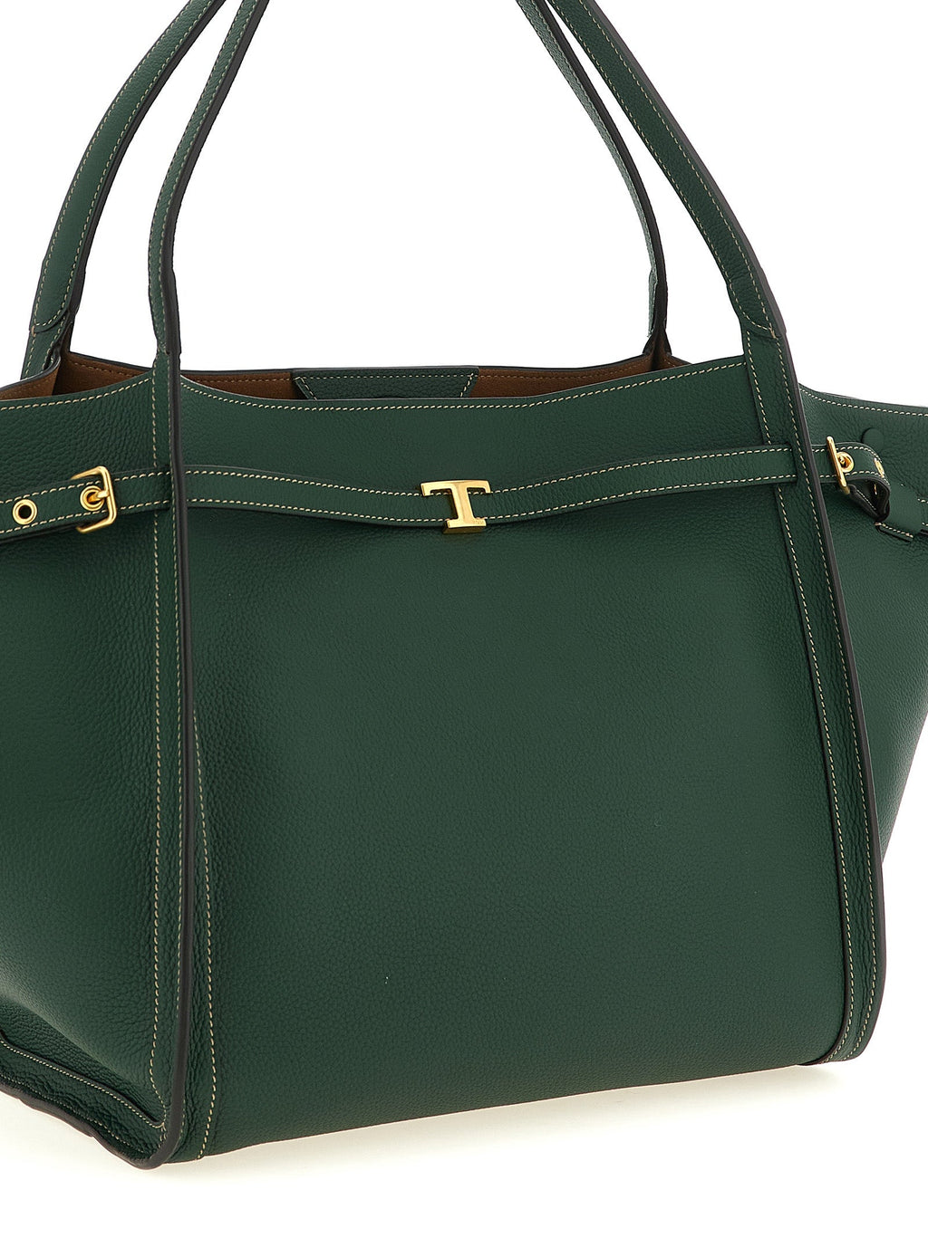 Tod's Bicolor Calfskin Tote Bag
