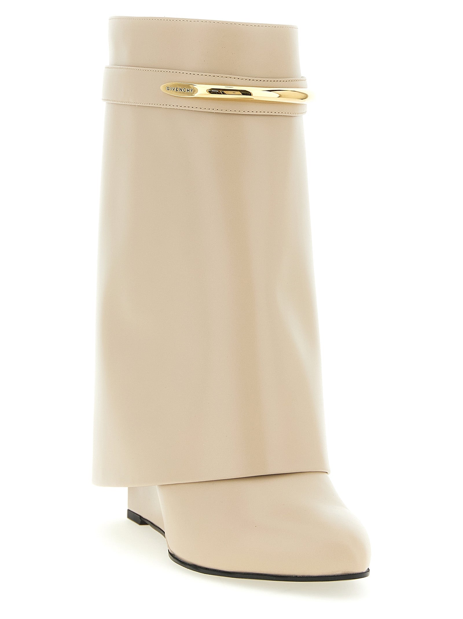 Givenchy Beige Calfskin Ankle Boots