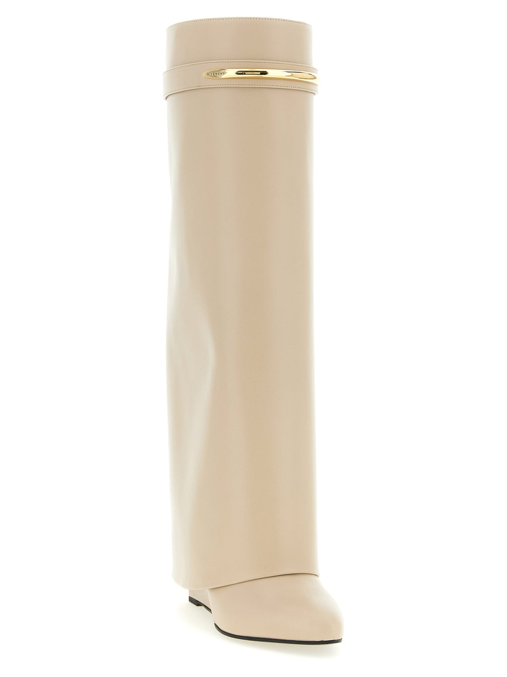 Givenchy Beige Calfskin Over The Knee