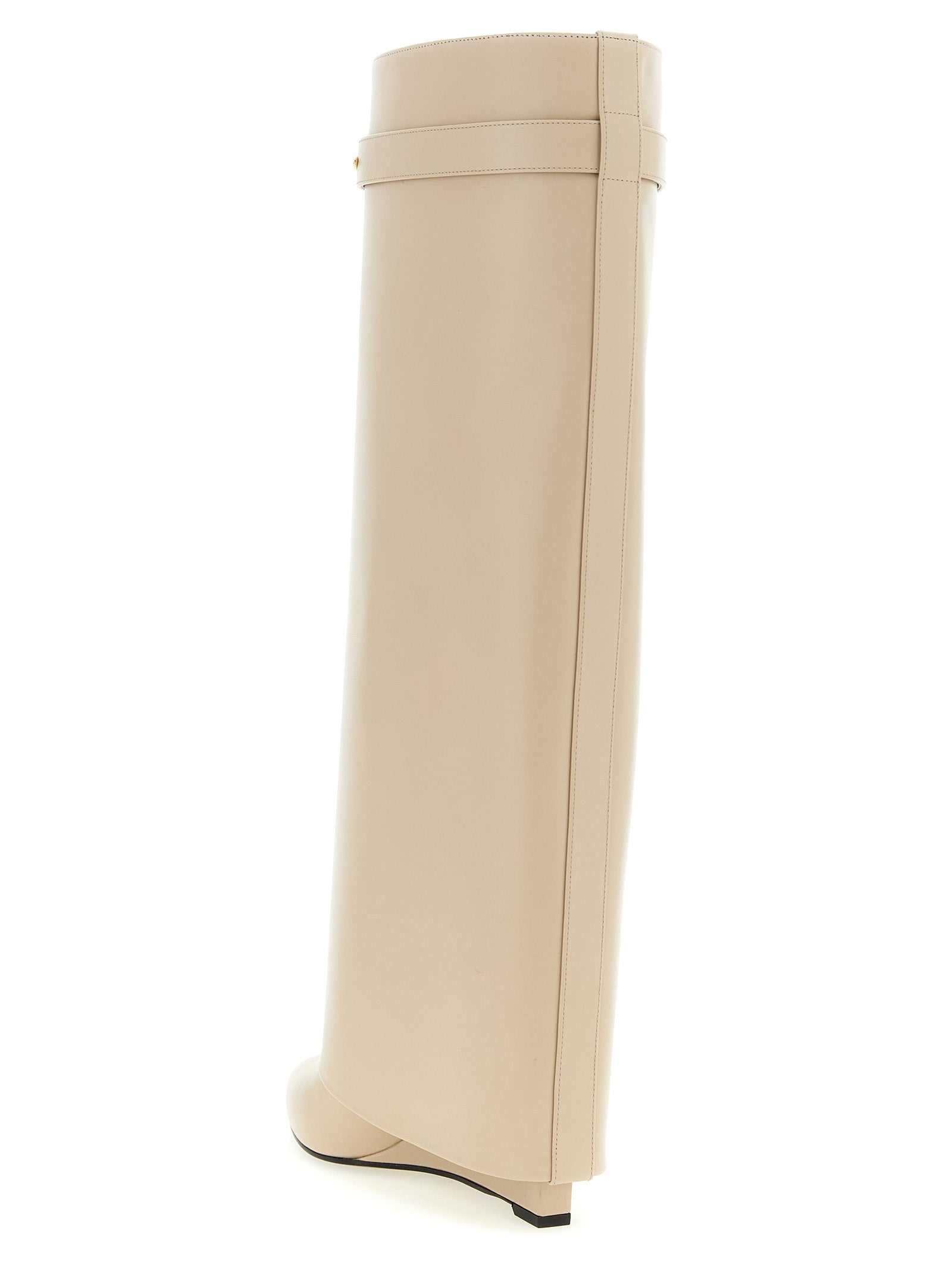 Givenchy Beige Calfskin Over The Knee