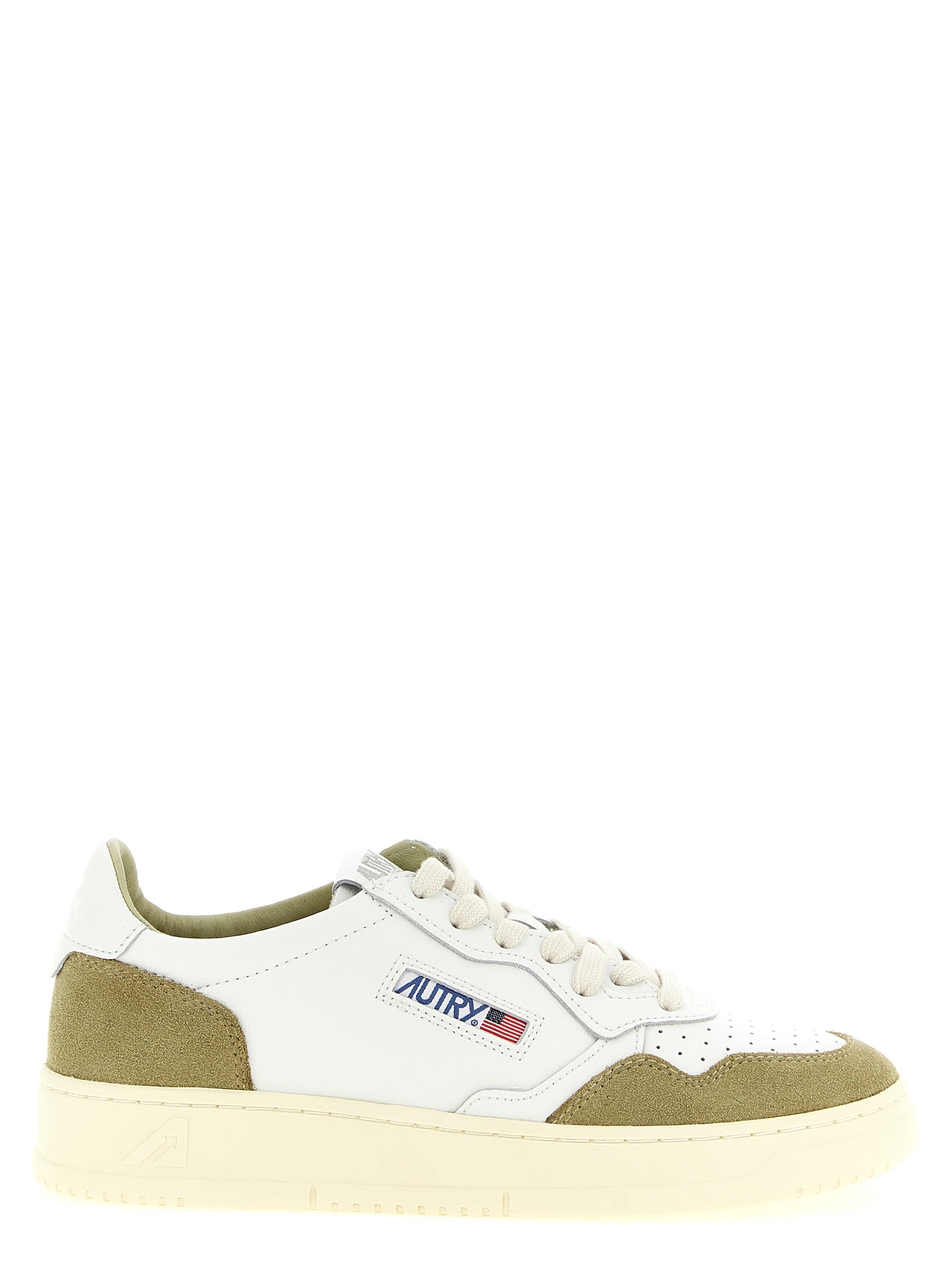 Autry Bicolor Cowhide Low Top Sneakers
