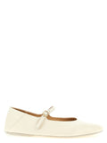 Marsell Beige Calfskin Ballet Flats