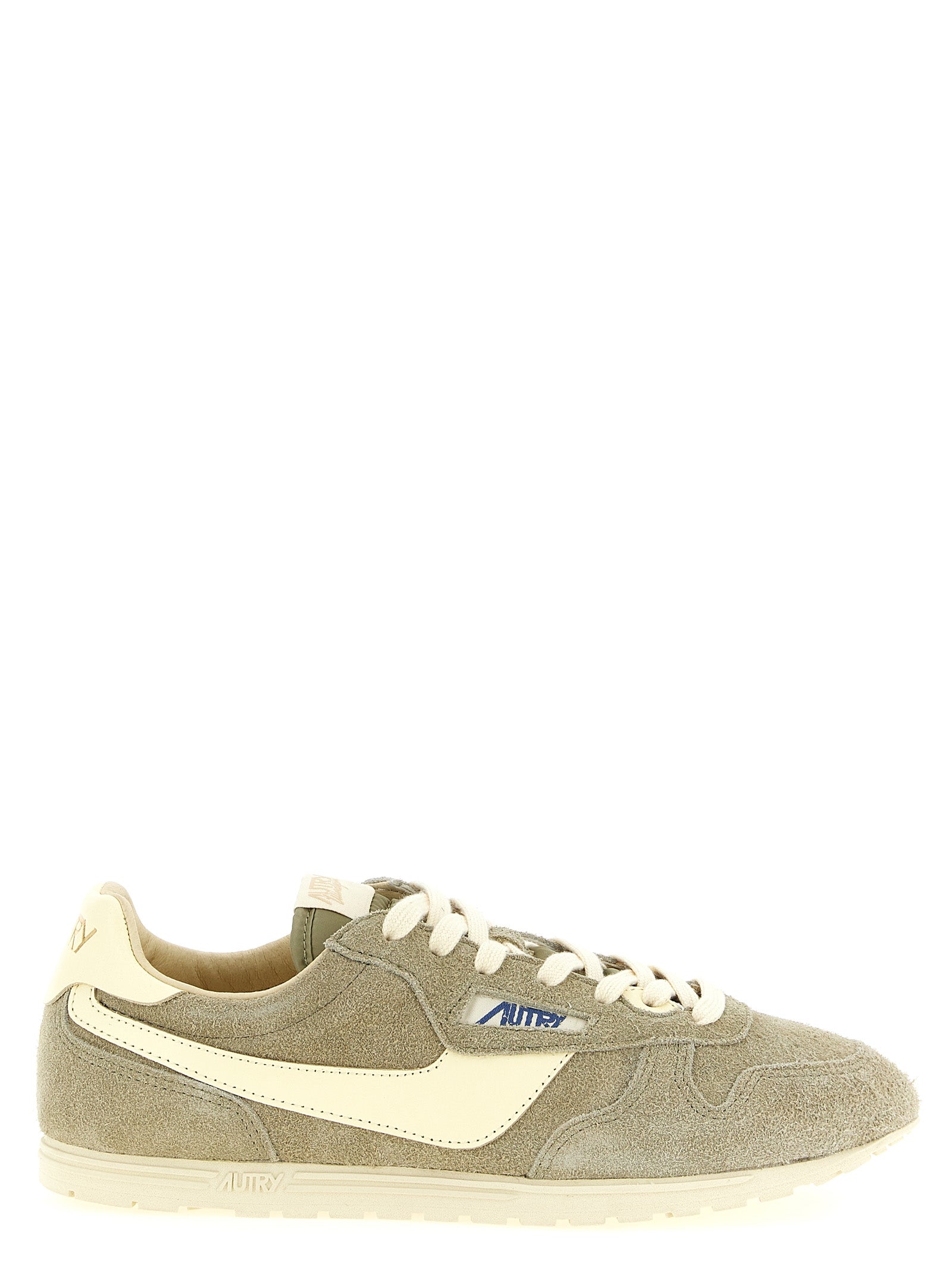 Autry Gray Cowhide Athletic Sneakers