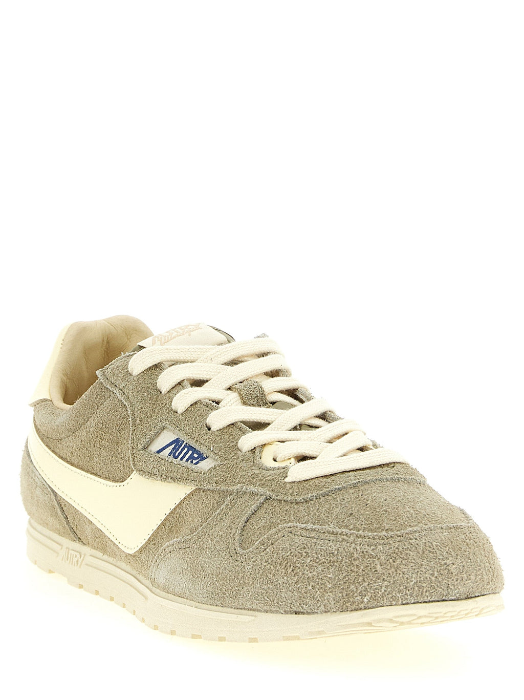 Autry Gray Cowhide Athletic Sneakers