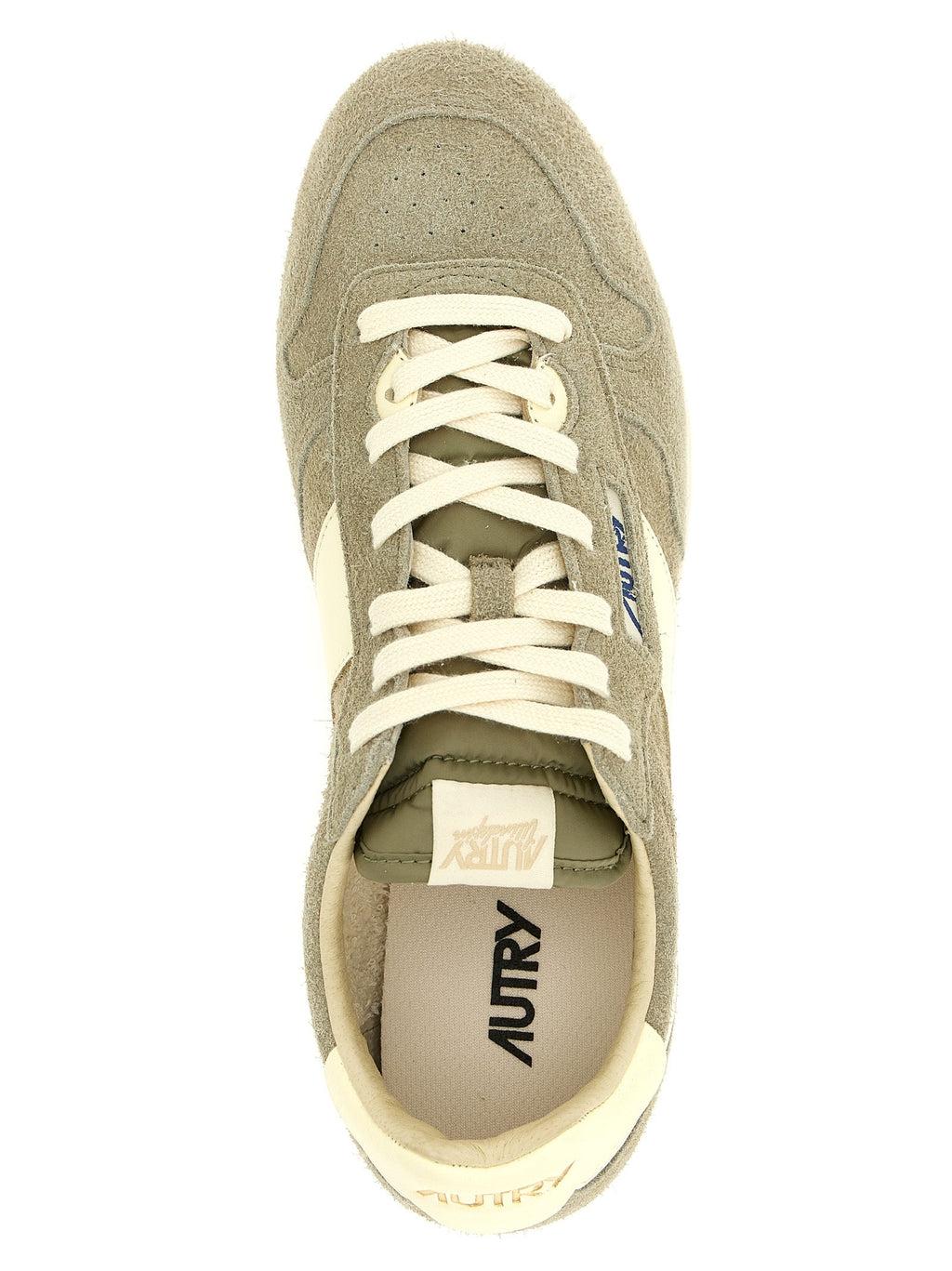 Autry Gray Cowhide Athletic Sneakers