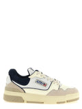 Autry Blue Cowhide Low Top Sneakers