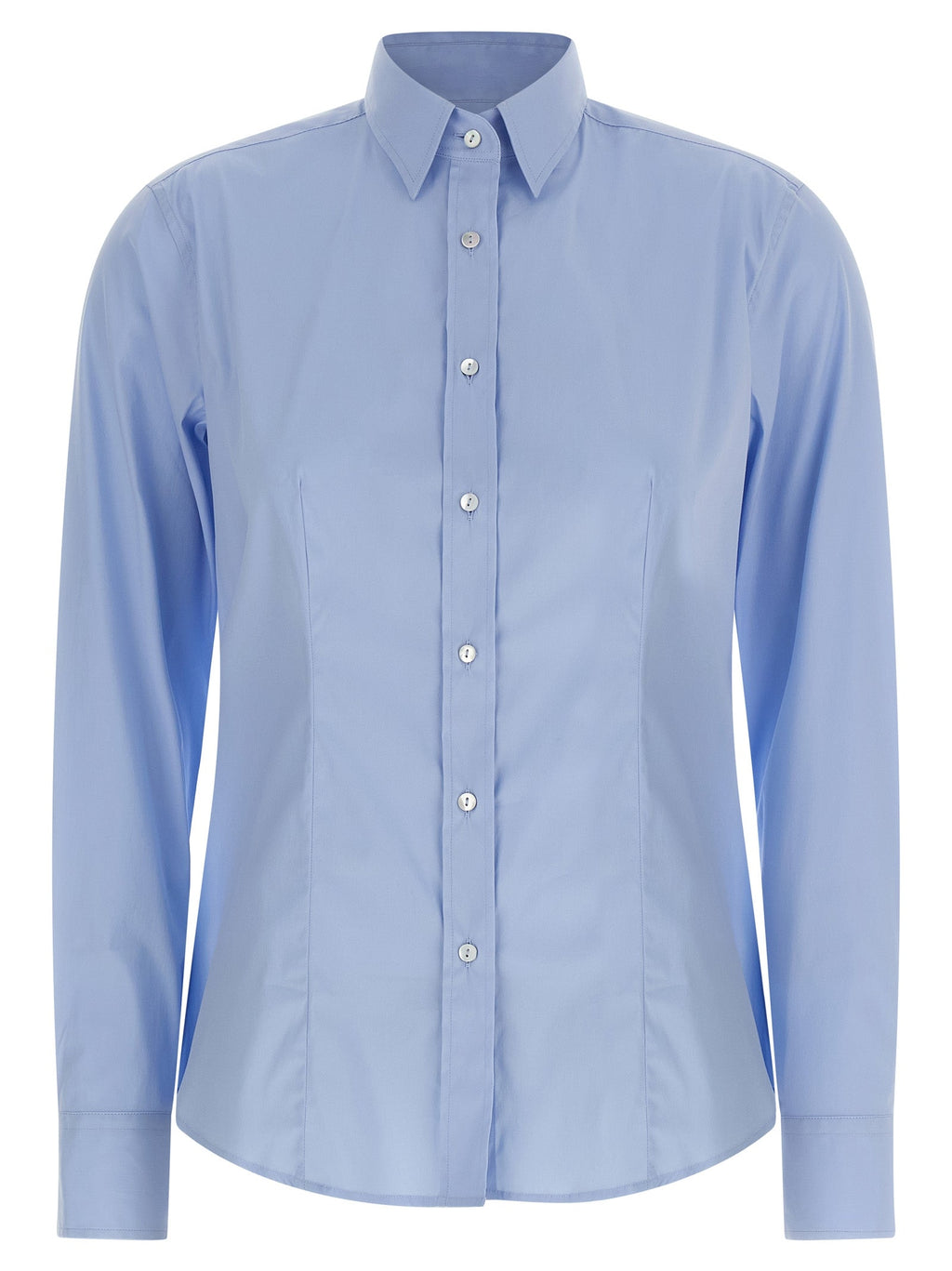 XACUS Blue Cotton Blouse