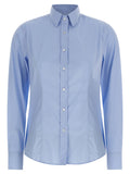XACUS Blue Cotton Blouse