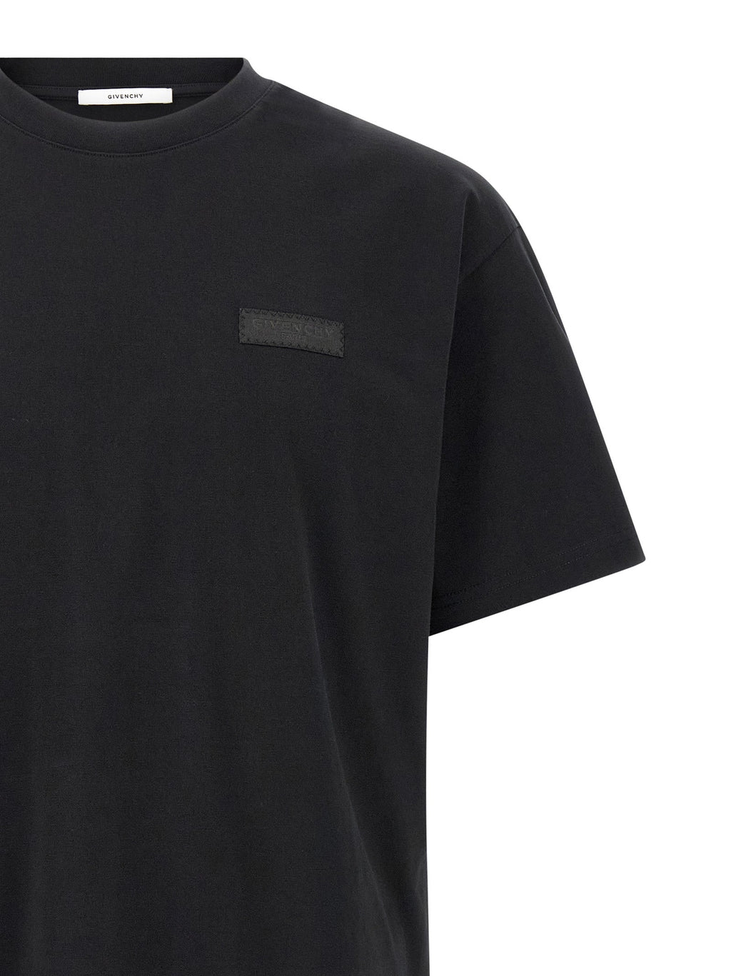 Givenchy Black Cotton T-Shirt