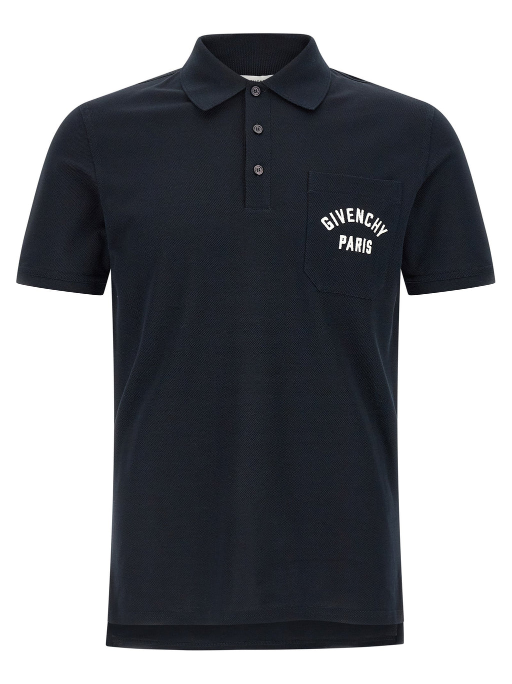 Givenchy Blue Cotton Polo Shirt